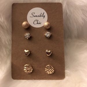 Set of 4 Earrings
